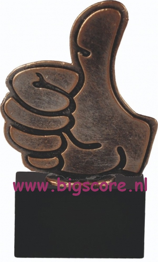 BEL805 Metaalbeeld Duim